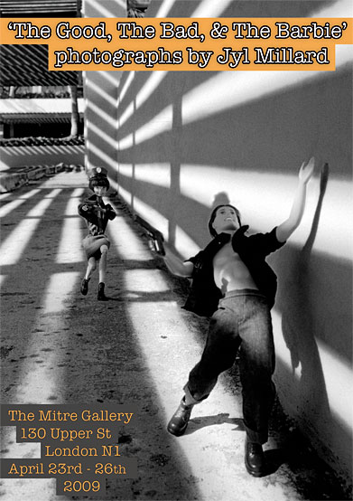 barbie poster from Mitre Gallery Exhibit